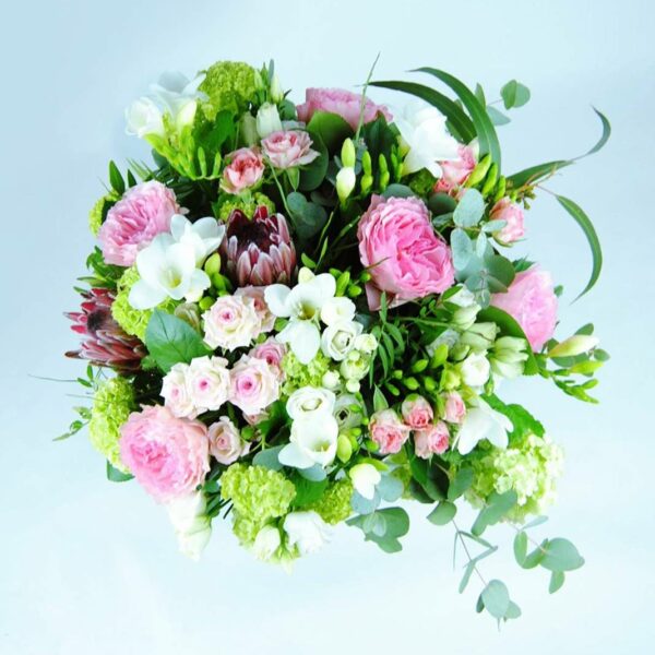 Regalar Ramo De Peonias Rosas