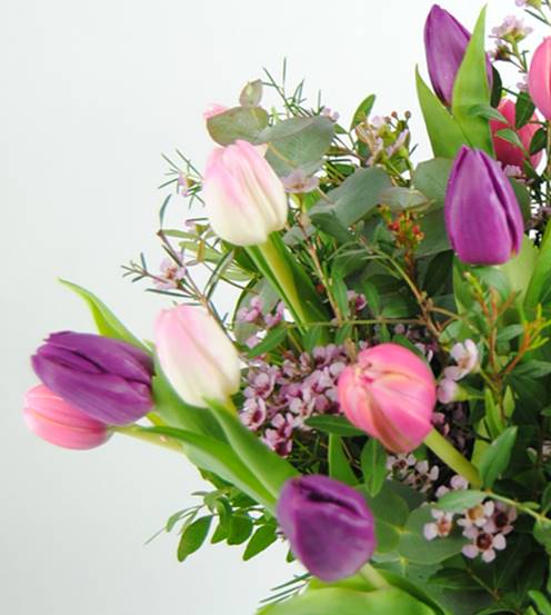 Ramo De Tulipas Frescas - Originalflor.es