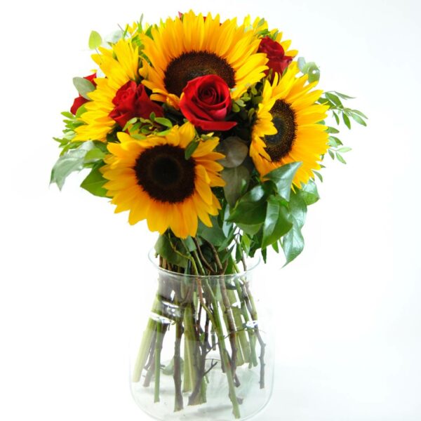Enviar Ramo De Girasoles Y Rosas