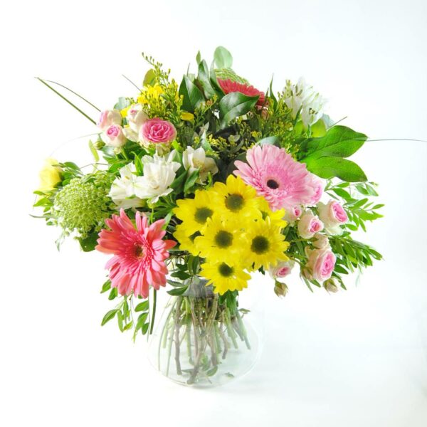 Ramo de Gerberas, Rosas y Claveles para regalar